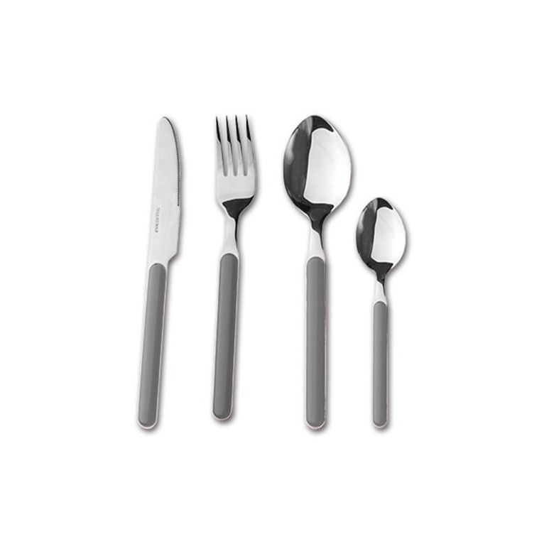 set posate delice - grigio