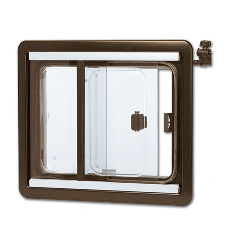 finestra seitz s4 scorrevole • 700 x 550 • marrone