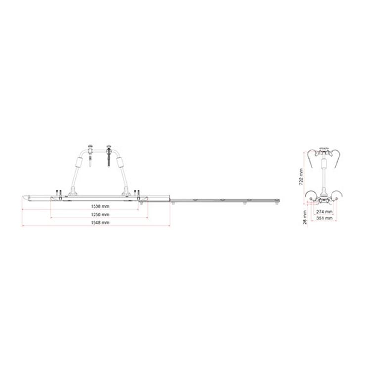 garage slide deluxe - fiamma