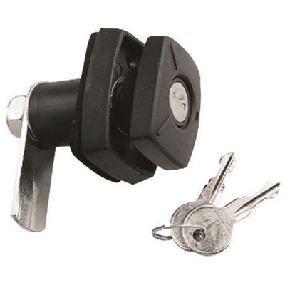 SERRATURA PORTELLONE NERA STAFFA DI N1036-D