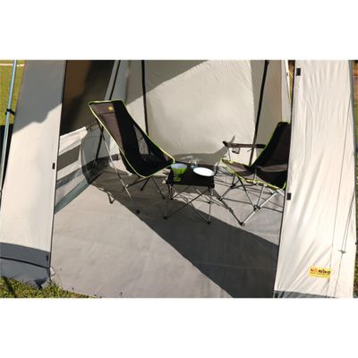 Tappeto per veranda Villa Eco 2,5x3 m grigio