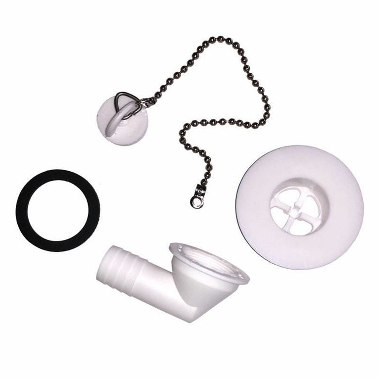 piletta scarico curva foro diam.20 mm. cf.pz: 10 - zadi
