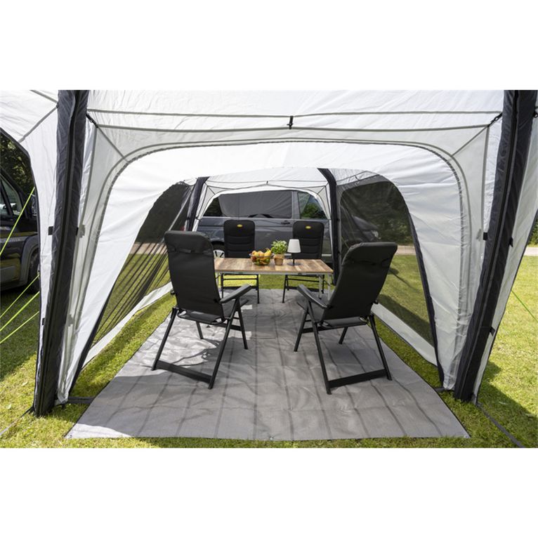 tappeto per veranda travley grigio 250x320 cm a righe