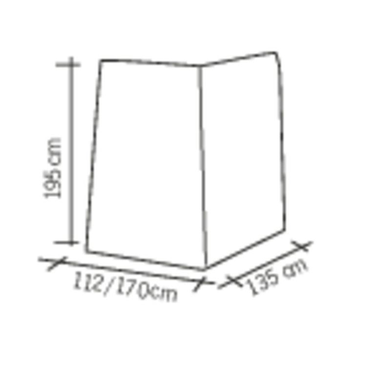 tenda posteriore instant vw t5 135x170/112x195 cm
