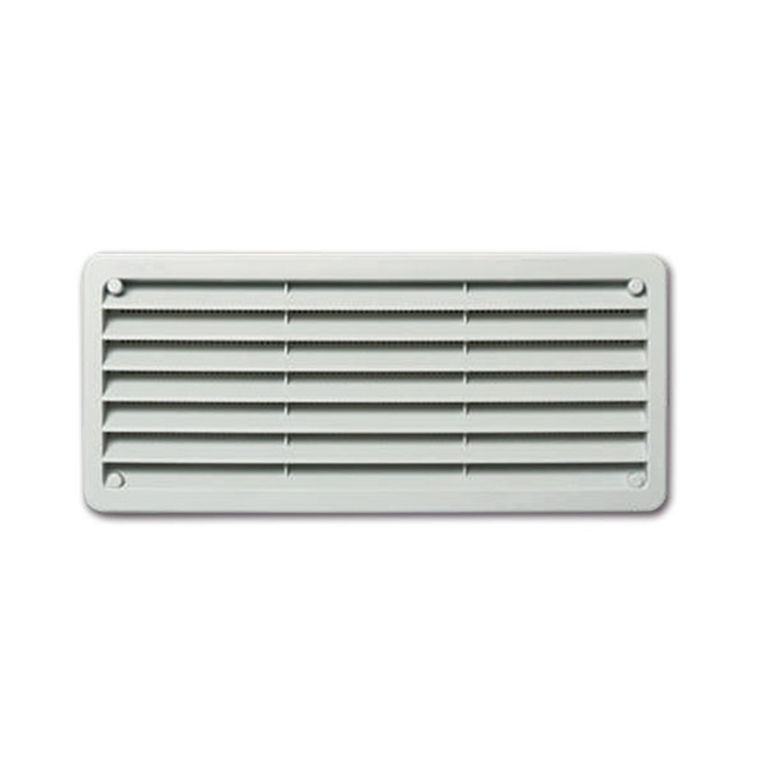 griglia doppia con zanzariera • 270 x 120 mm