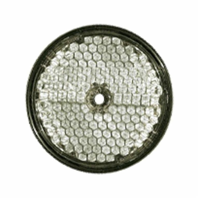 catarifrangente rotondo bianco cf.pz: 10 - plastar