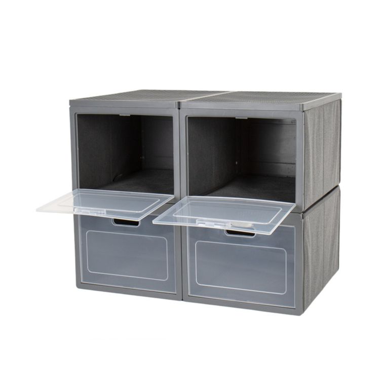 armadietto pieghevole box 4, 60x50x40 cm, 4 scomparti