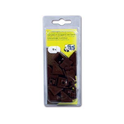 Fissamobile 2 fori • marrone • blister