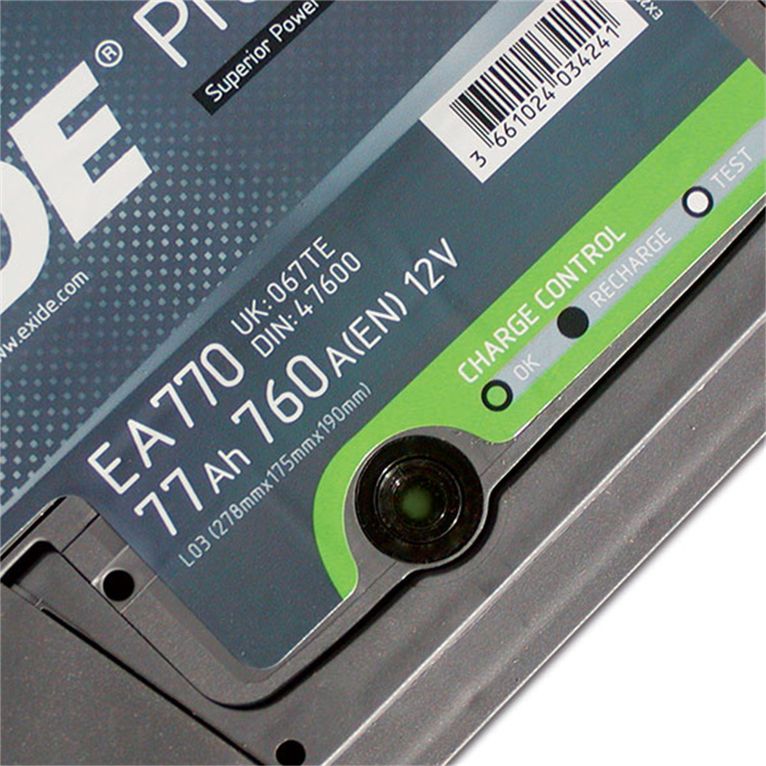 batteria premium avviamento e servizi • 12 v / 77 a