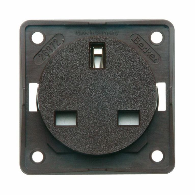 bmp22b/g presa berker 230v 10a inglese grigia - cbe