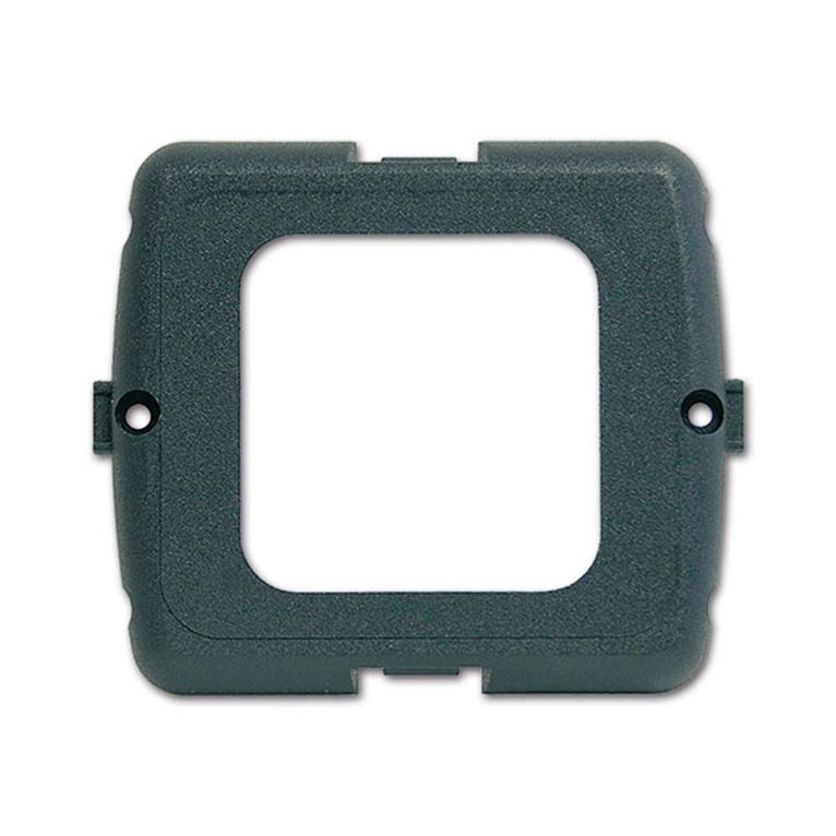 placca supporto 1 modulo • grigio