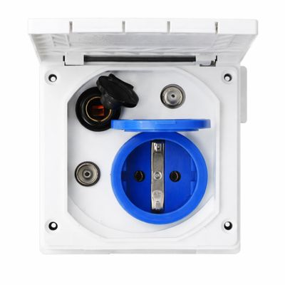 PRESA ESTERNA 230V+12V+TV+SAT