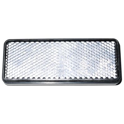 Catadiottro 95x38 mm autoadesivo trasparente 2 pz