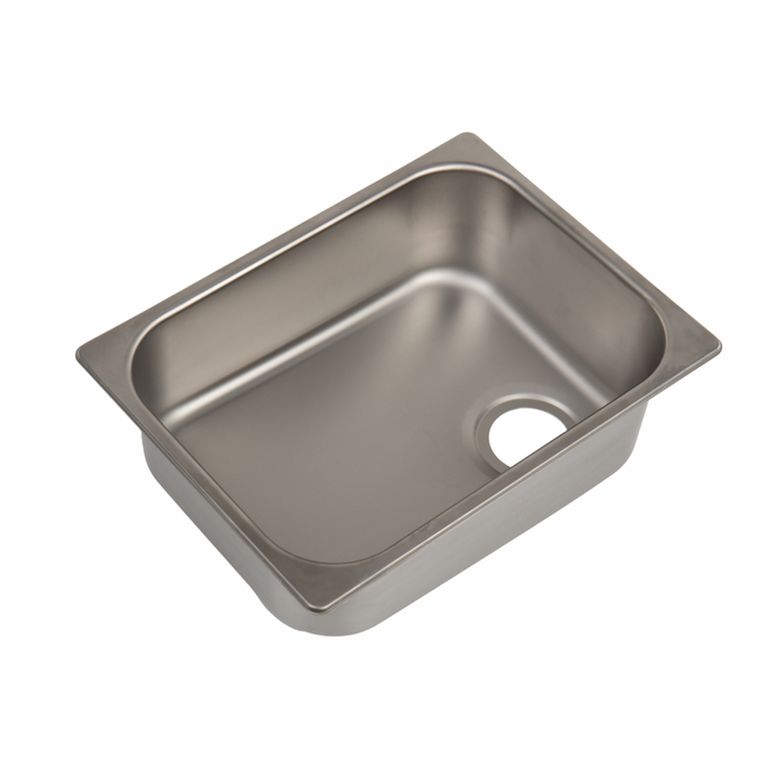 lavello in acciaio inox spazzolato 325x245x117,1 mm v1