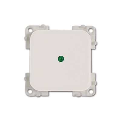Interruttore con LED • 12 V • verde / bianco