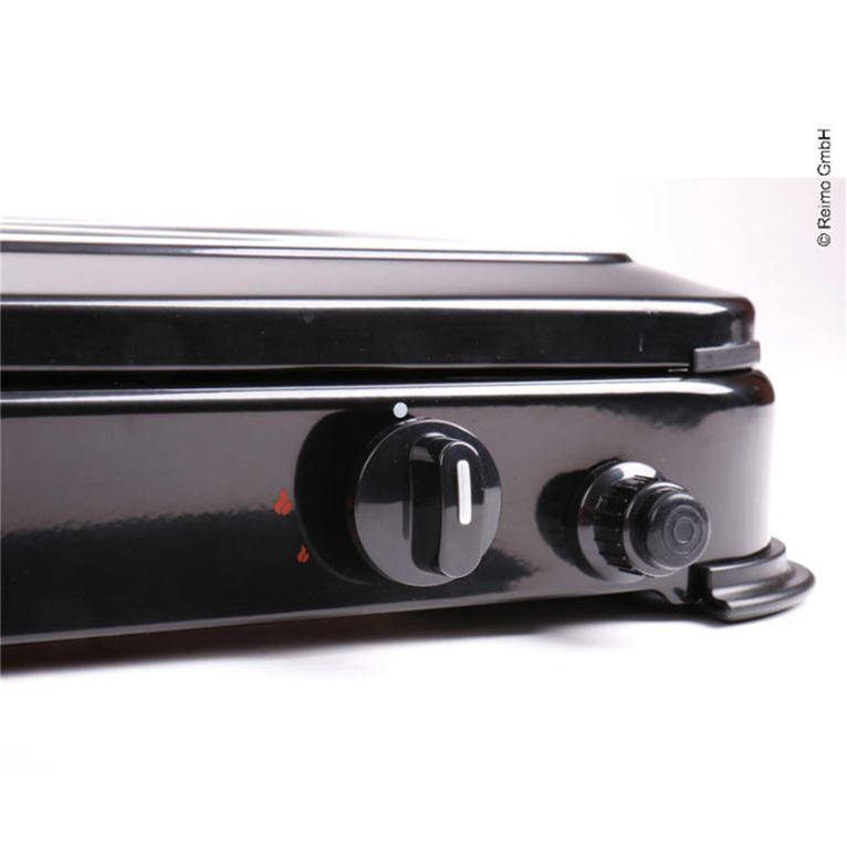 fornello a gas mary 3 fuochi nero 30 mbar - camp4