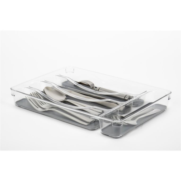 portaposate in plastica trasparente 32,5x23x4,5 cm