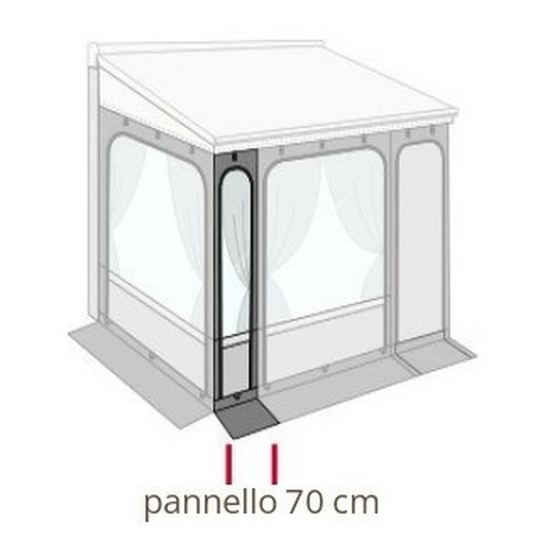 front panel cm.70 p.room/ducato r. - fiamma