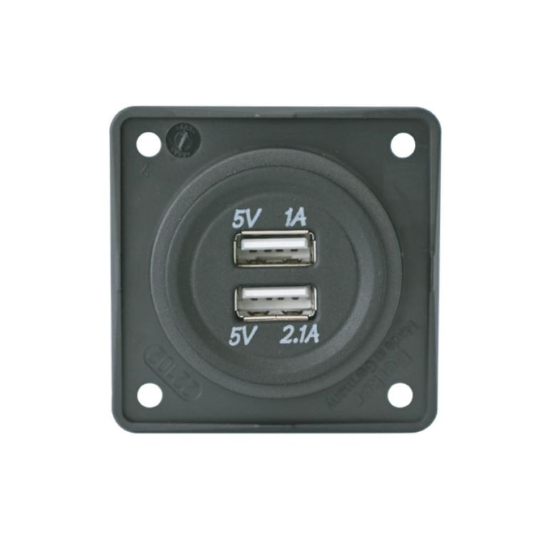 bmp2usb/g presa doppia berker usb-a grigia - al-ko