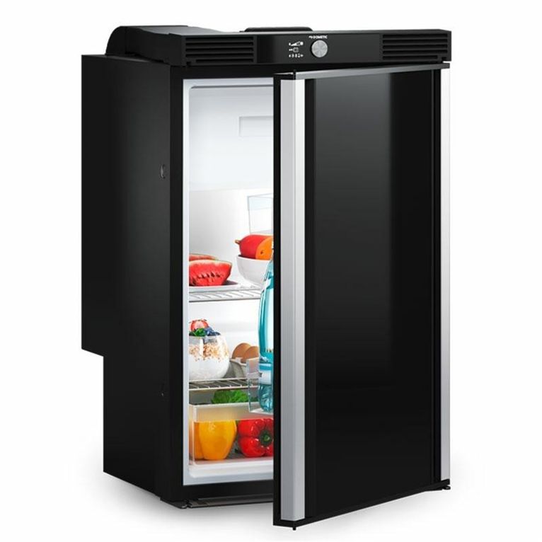 rcs 10.5xt frigo a compres. 98lt. nero display  led pass