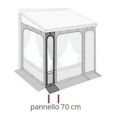 FRONT PANEL CM.70 P.ROOM/DUCATO R. - Fiamma