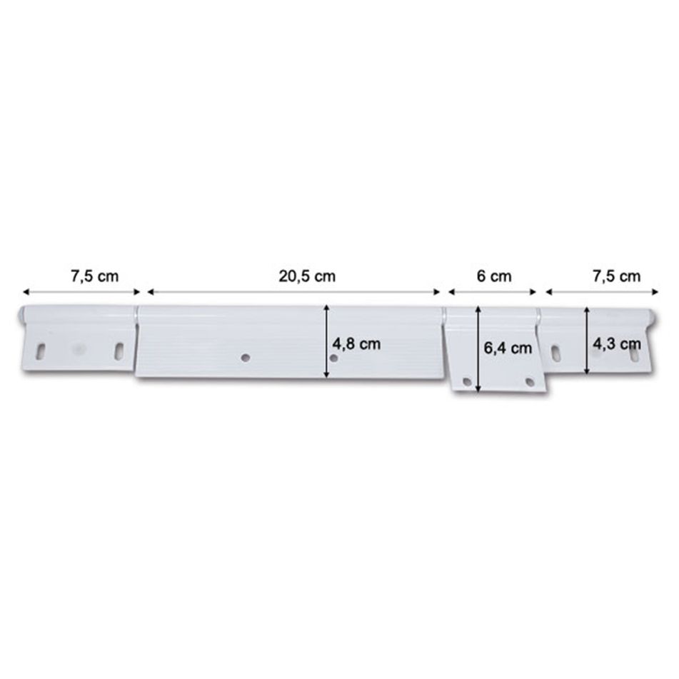 cerniera-alluminio-bianco-415-mm-8-fori