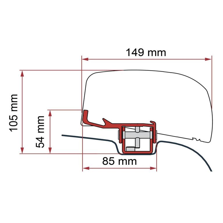 kit vwt5/t6 - deep black - fiamma
