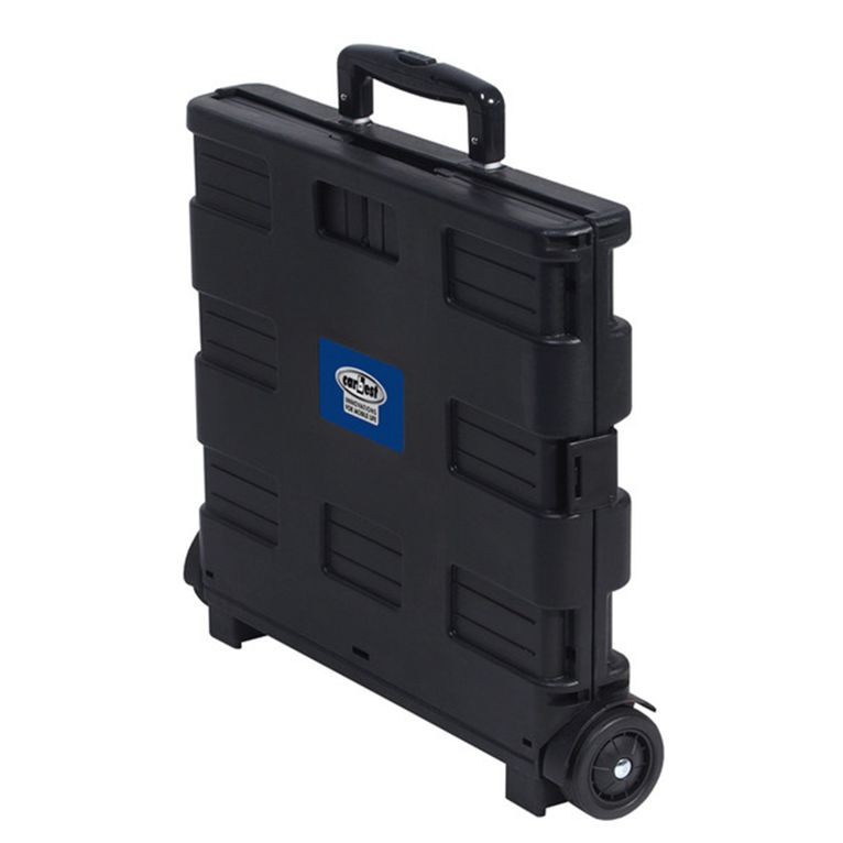carrello trasporto con box pieghevole 35 kg - carbest