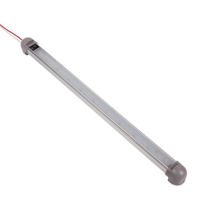 luce lineare led 12v alluminio 470 mm, 30 led - carbest