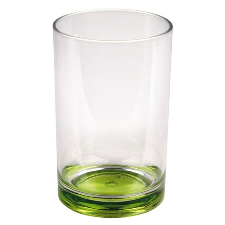 set 2 bicchieri tarifa 350 ml, fondo lime e petrolio