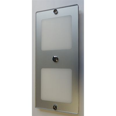 PLAFONIERA DOPPIA LED 4000K+T/S SAT