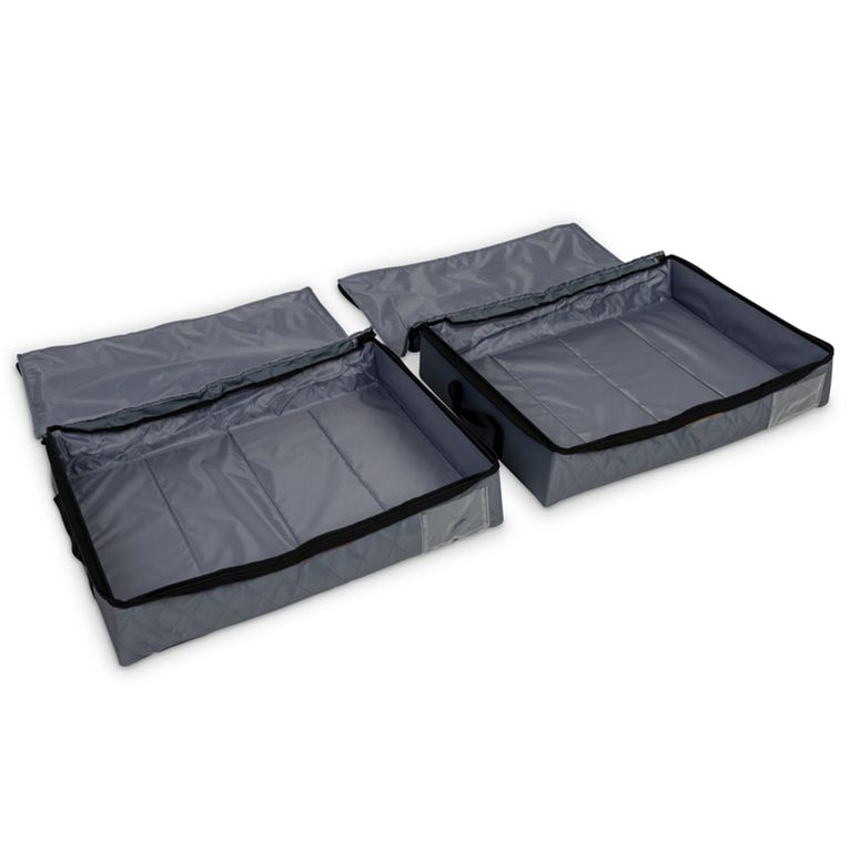 set 2 box pieghevoli holiday travel 60x45x13 cm