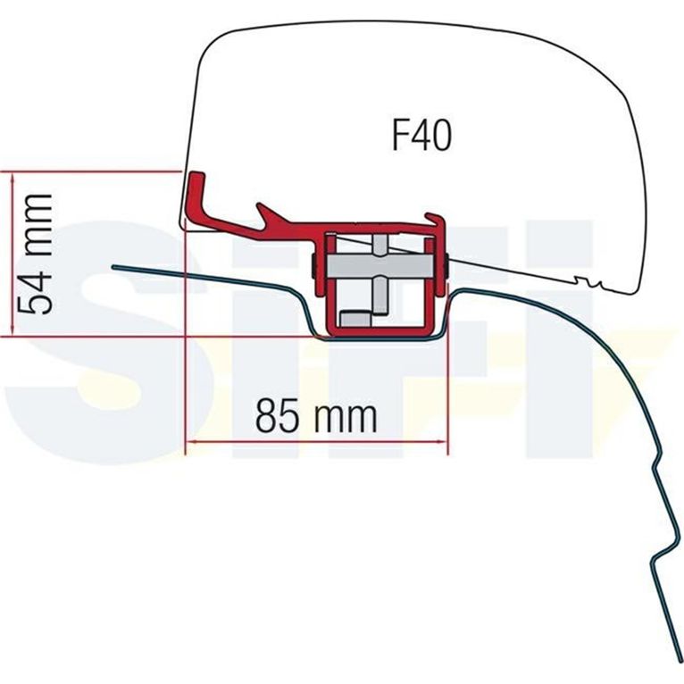 kit wv t5/t6 f40 van versione guida a destra - fiamma