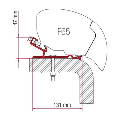 Adapter Hymer 400 - Fiamma