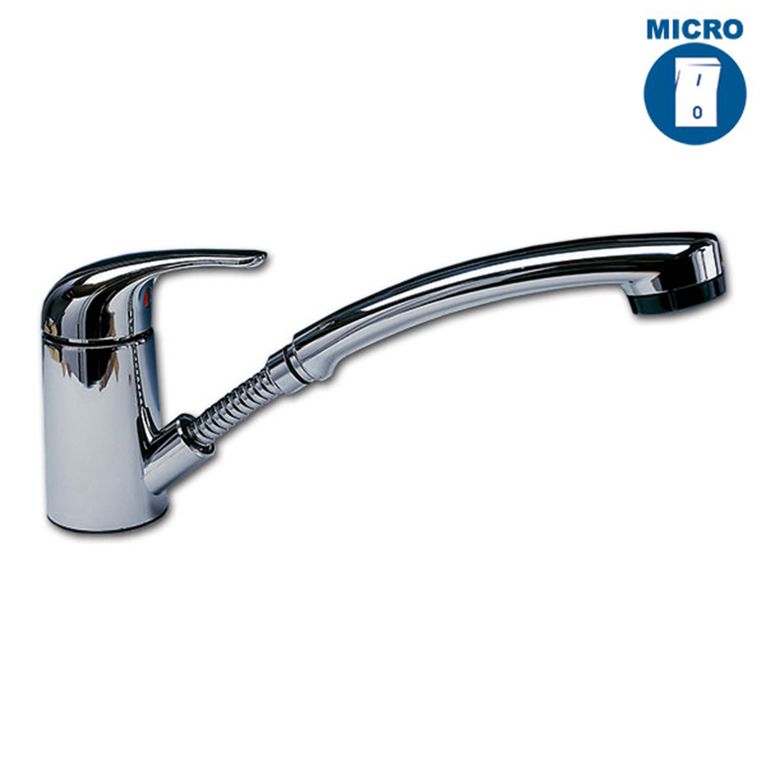 miscelatore mono • doccetta e interruttore • ø 36 mm