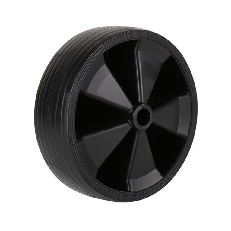 ruota 200x50 gomma piena, acciaio - carbest