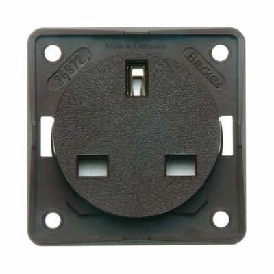BMP22B/G PRESA BERKER 230V 10A INGLESE GRIGIA - CBE