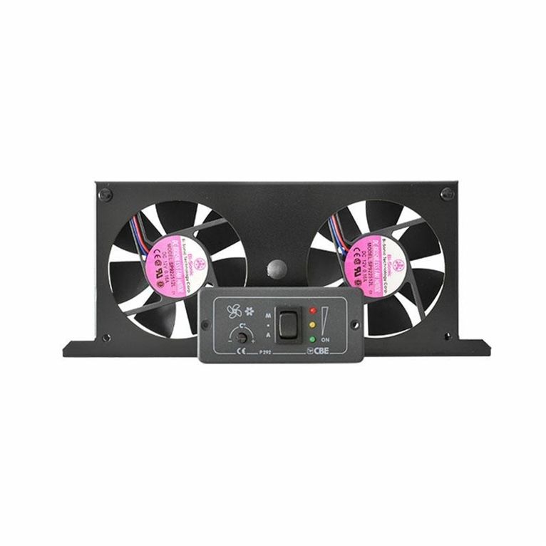 p292-2 doppio ventilatore automatico 12v con pannello gr