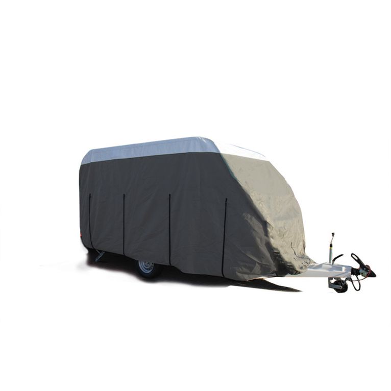 copertura caravan premium 520 cm, largh. 2,3 m grigio