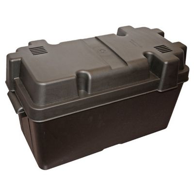 BOX BATTERIA+COP.19X42X25CM NERO