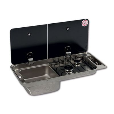 Randi 2 Fuochi Lavello - Sinistro - con Piezo