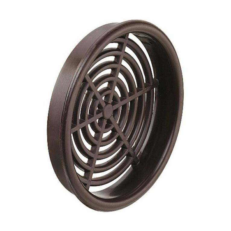 aeratore circolare marrone da incasso ø 60 mm