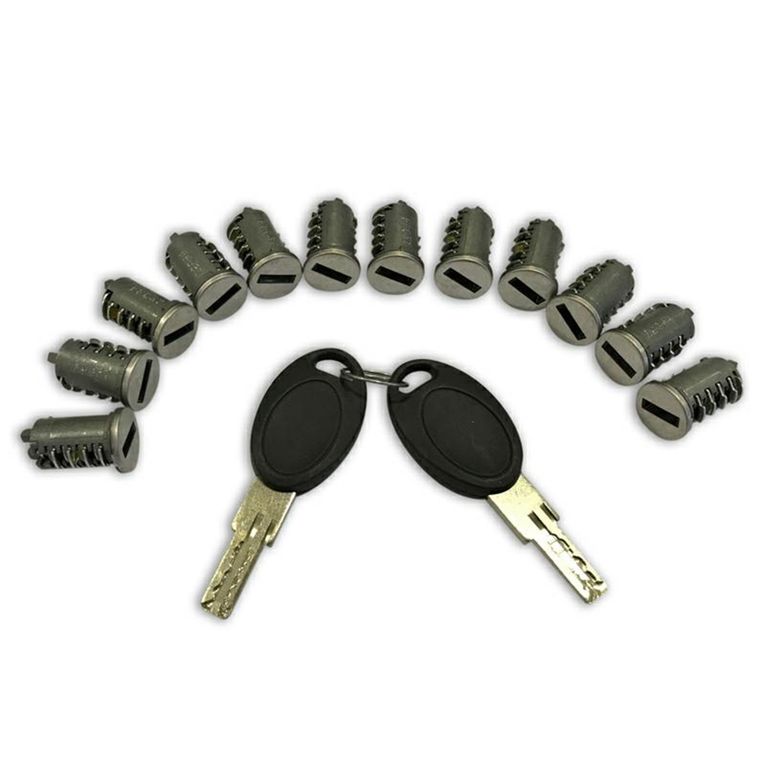 kit 12 cilindri + 1 coppia chiavi hsc