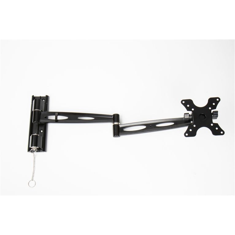 supporto tv a parete simon xl luxus 18'-30' nero lucido