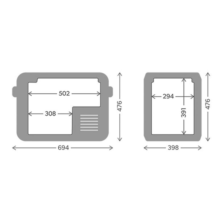 frigorifero portatile a compressore • 46 l - dometic
