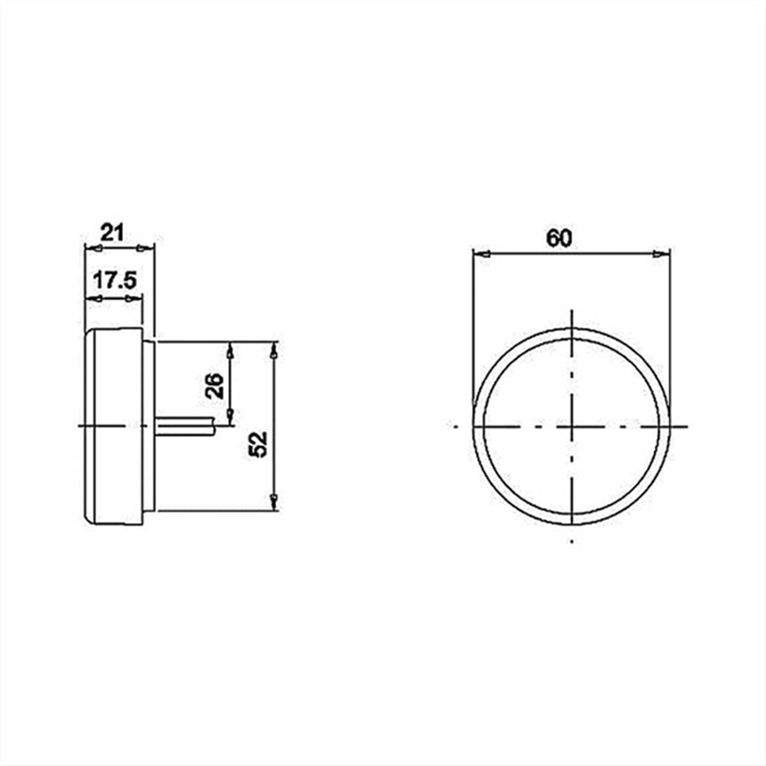luce ingombro anteriore • pl192
