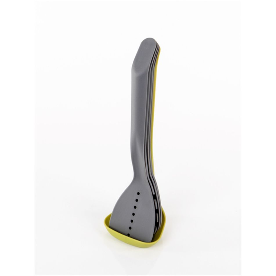set-utensili-da-cucina-impilabili-5-pz-grigio-slash-lime