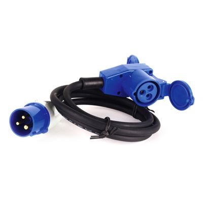 Cavo adattatore CEE con presa 1,5 m - Carbest