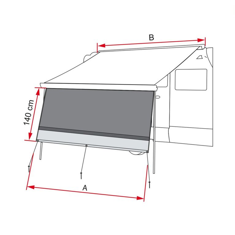 blocker 260 parete frontale
