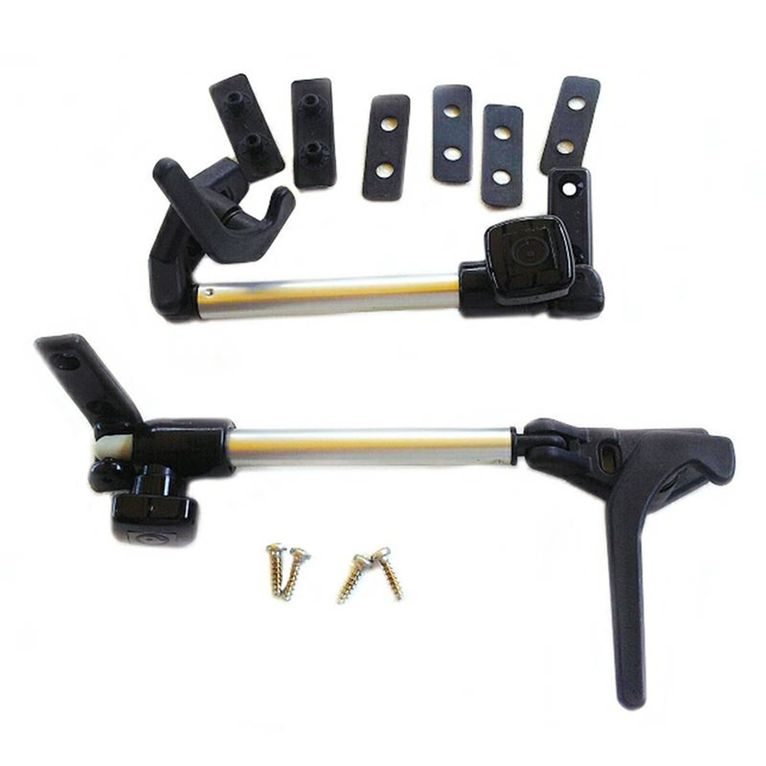 coppia braccetti a compasso dx/sx con maniglie 300mm.